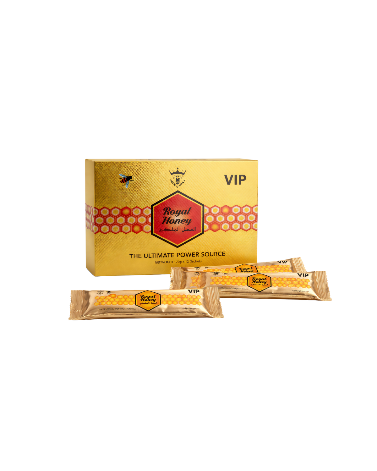 Royal Honey VIP Box – Premium Natural Honey Sachets